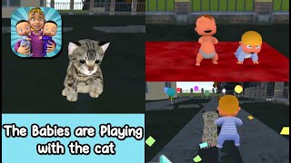 Twins Babysitter Daycare Game - Gameplay Walkthrough #8 screenshot 2