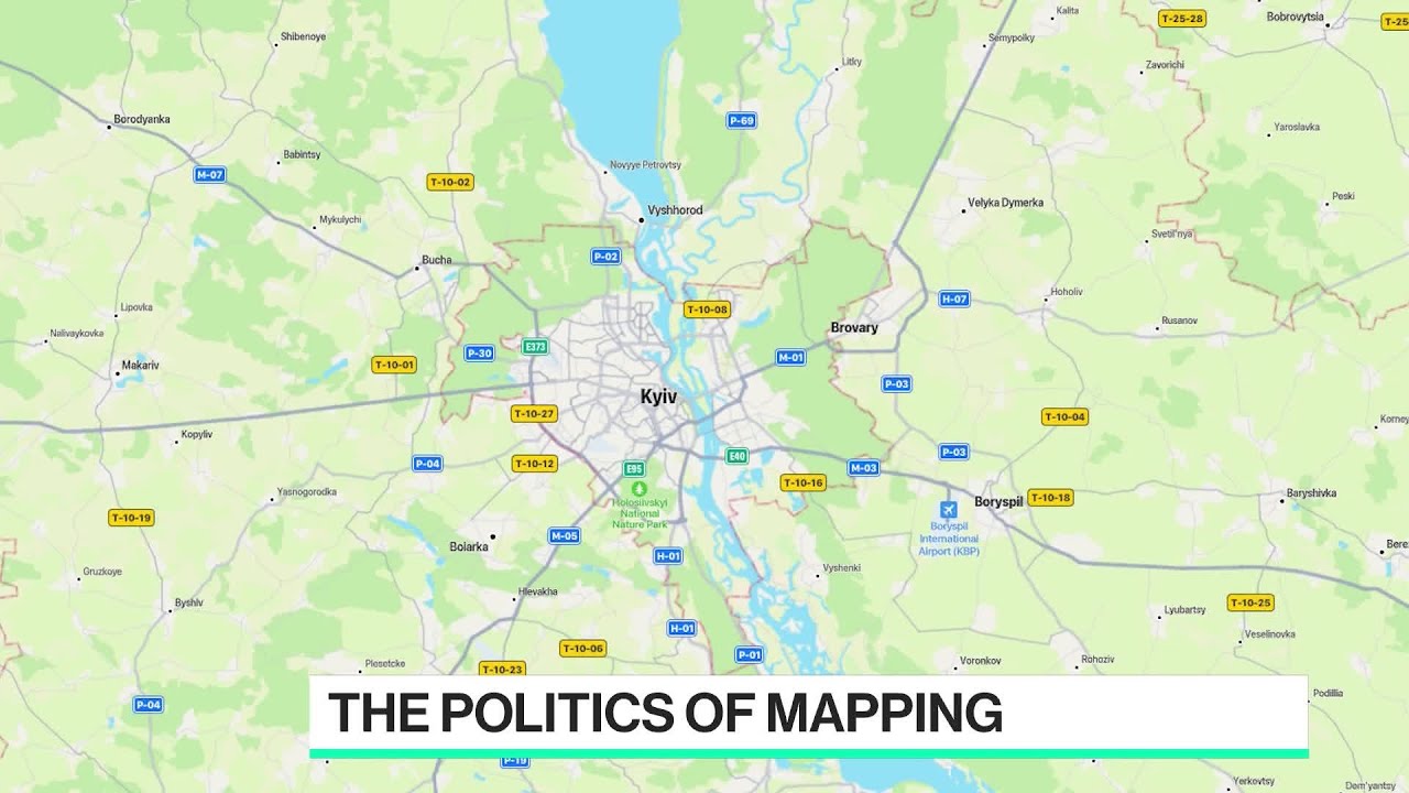 The Politics of Mapping in Ukraine The Politics of Mapping in Ukraine