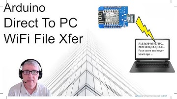 Arduino-Wemos SD Data Direct Copy To PC Via WiFi (4K)