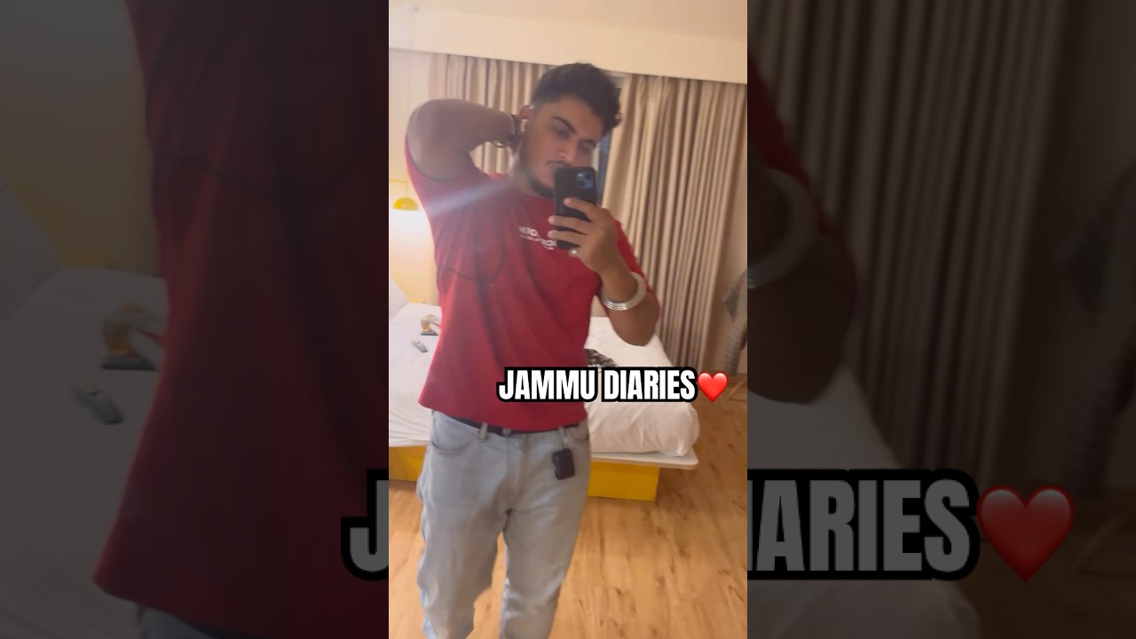 Jammu — raw, real & underrated 🇮🇳✨Mountains,calm roads & sukoon wali vibe.Short trip, memories.