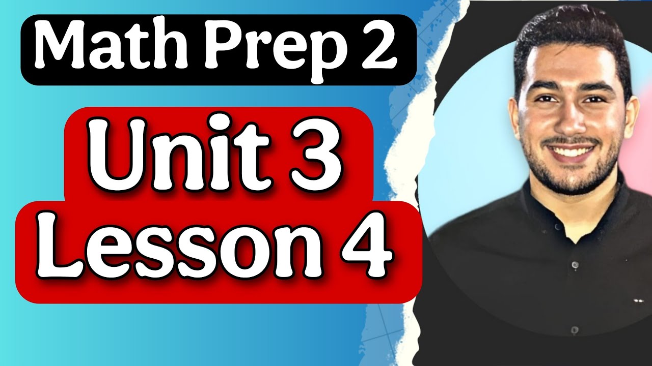 14 - Math prep (2) 2026 | unit 3 lesson 4 [ Medians of triangles ] part ...