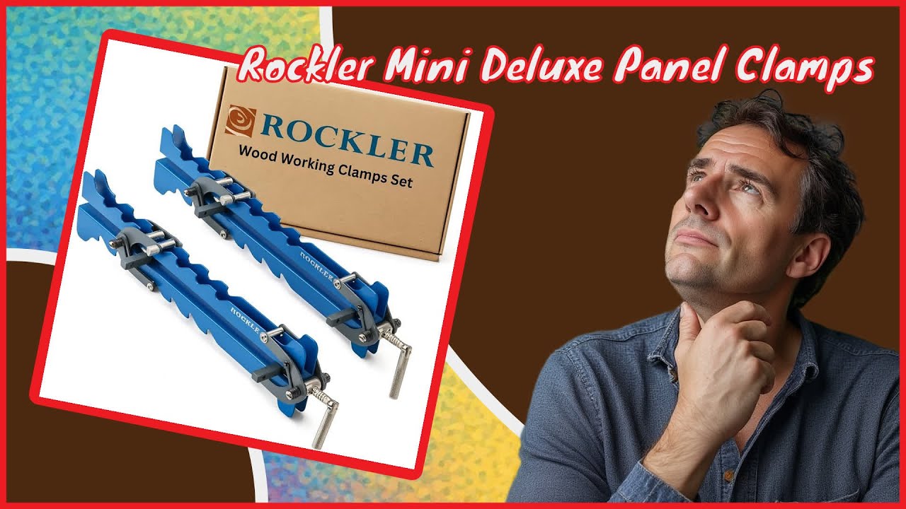 Rockler Mini Deluxe Panel Clamps review