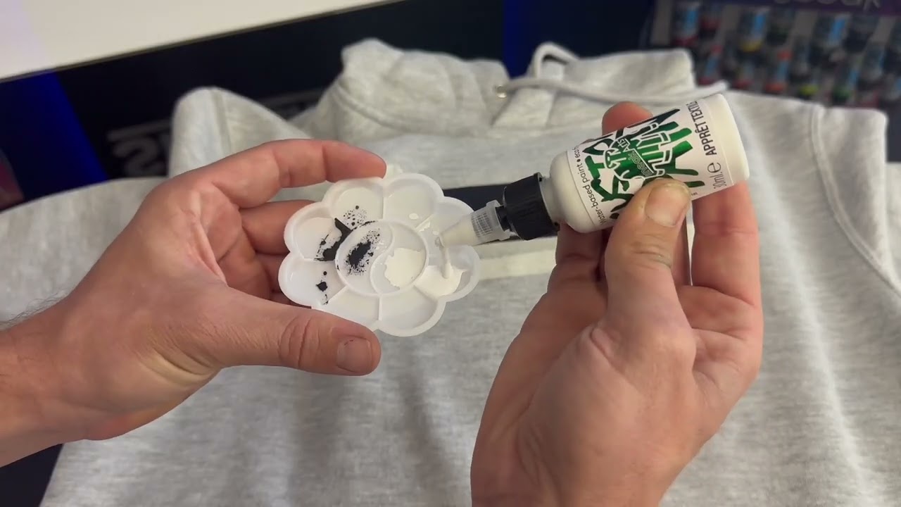 COMMENT FAIRE UN POCHOIR SUR TISSU