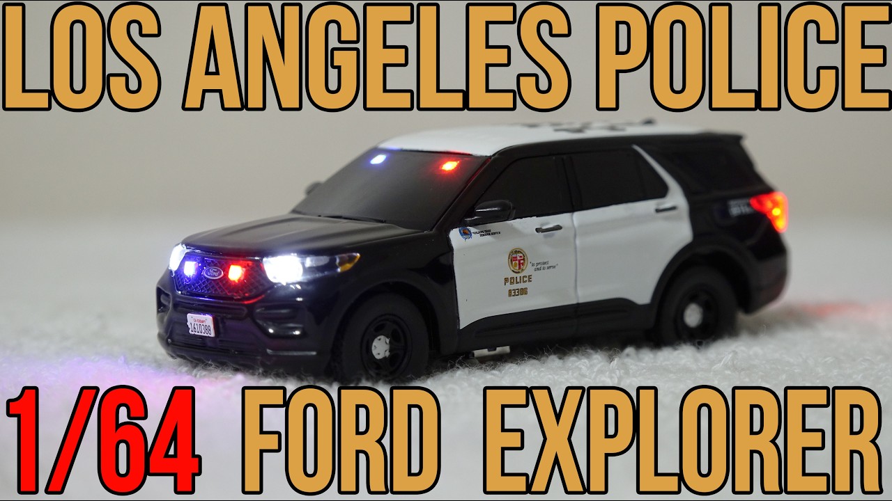 1/64 596 Los Angeles Police Ford Explorer - YouTube