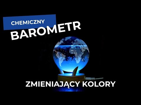 BAROMETR CHEMICZNY FITZROYA - STACJA POGODY