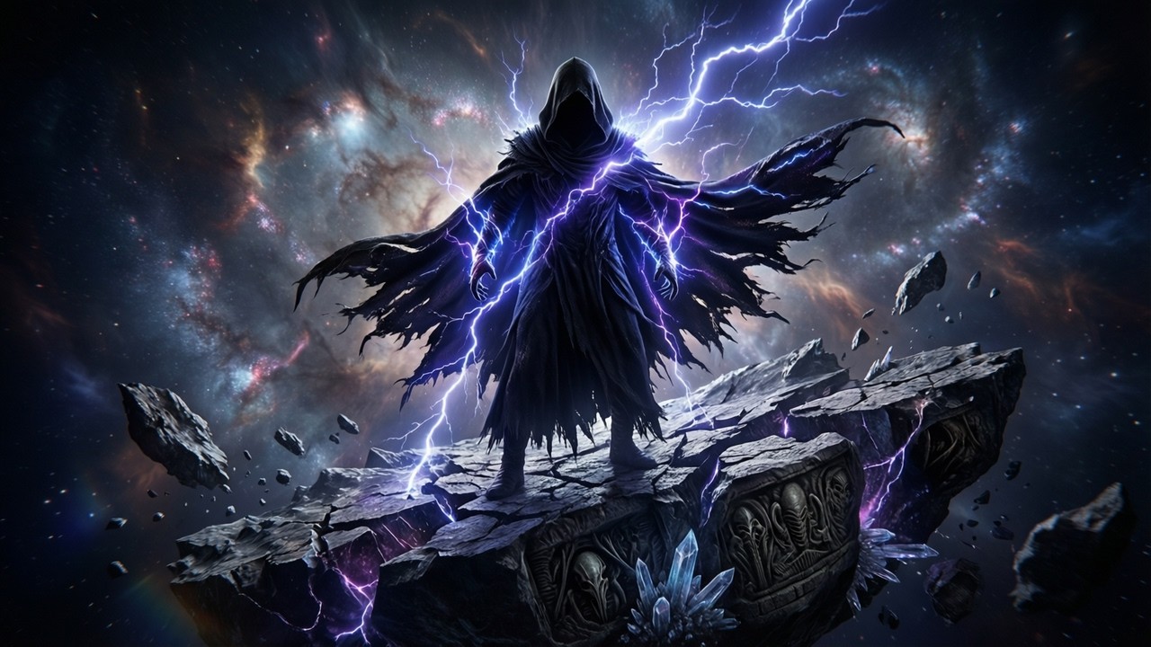 VOID HYMNS OFFICIAL - Echoes of the Rift (Официальный визуализатор) | История Космического Конца