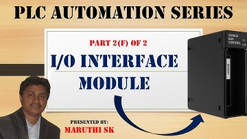 I/O Interface Module in PLC | Complete Beginner’s Guide #plc