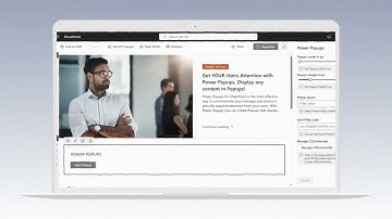 POWER POPUPS FOR SHAREPOINT