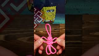 I Tied The Flying Dutchman&#39;s Knots! #spongebob #knots #flyingdutchmanspongebob #paracord