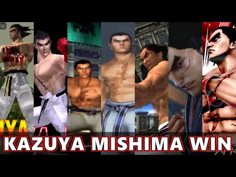 【三島一八】皆はどれが好き？All『KAZUYA MISHIMA WINS』Collection【TEKKEN】