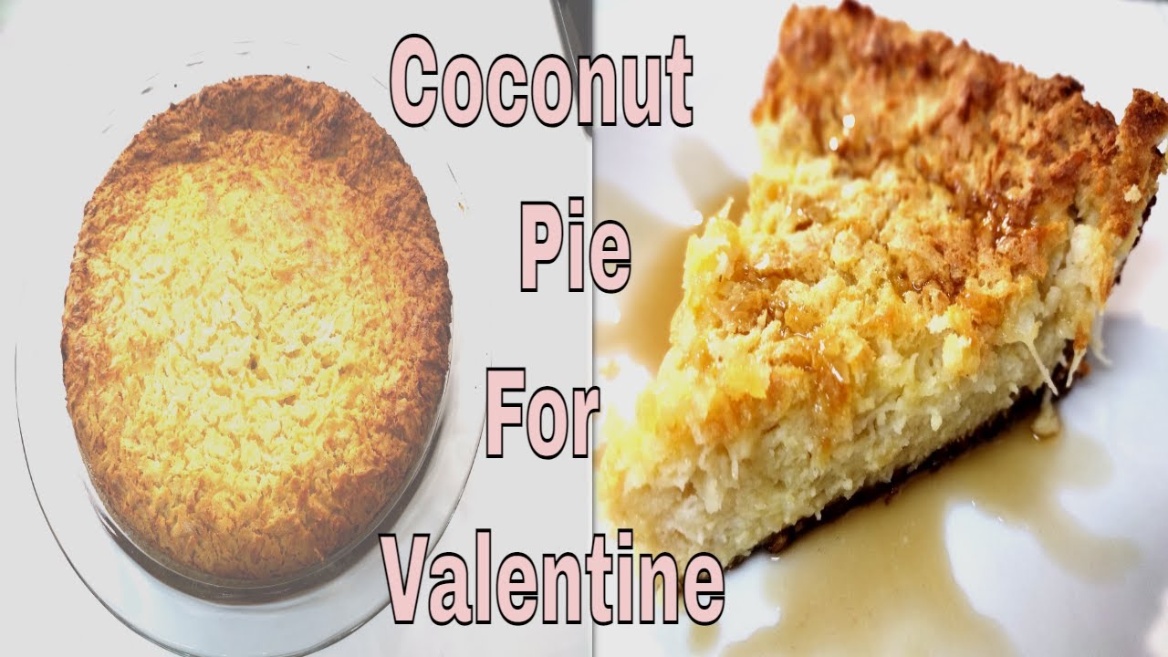 Easy Coconut Pie - YouTube