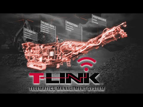 Terex Finlay T-Link Telematics System