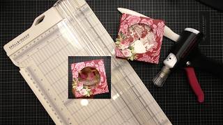 Start from Stash: Victorian Pop-Up Puzzle Card Tutorial! An Interesting Little Project, LOL!!