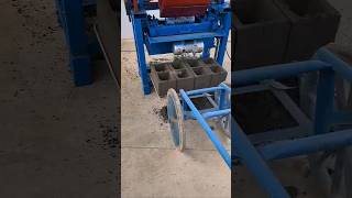 Cement Hollow Brick Making Machine Efficient Construction Tool #construction #machine #shortsfeed