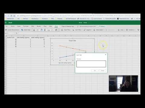 graphing with excel online and google sheets dual line plot