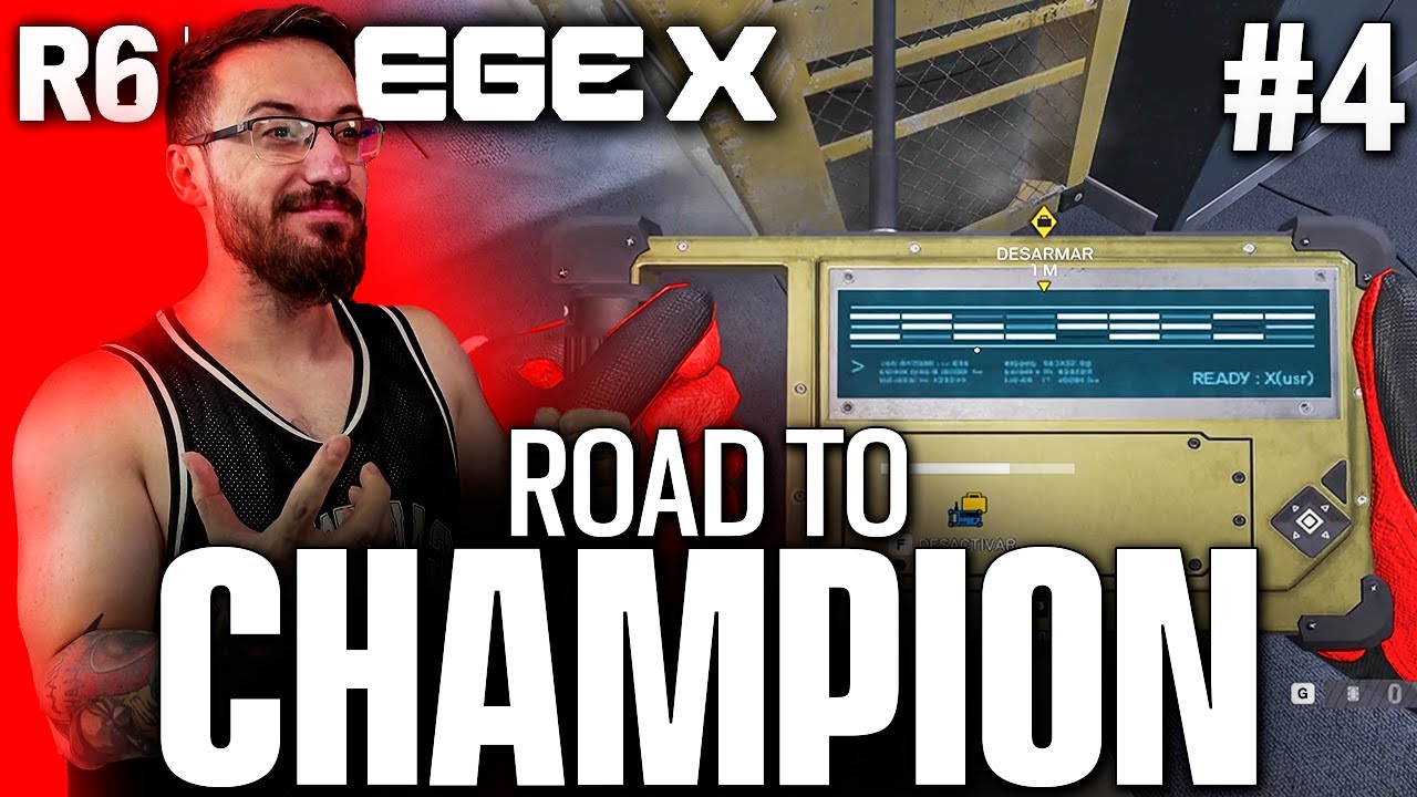 Cómo GANAR UNA RONDA NADA FÁCIL #4 | ROAD to CHAMPION | RAINBOW SIX SIEGE X