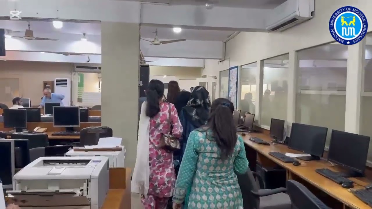 NUML Lahore students visited Daily Nawa i Waqt 