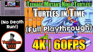 Teenage Mutant Ninja Turtles: Turtles in Time | No Death Playthrough | 4K 60FPS | Video Games 101
Check out our complete Teenage Mutant Ninja Turtles: Turtles in Time 100% walkthrough with commentary for tips, tricks, and interesting facts about the game at https://youtu.be/dj8qLQ8oLbU
Were resuming our battle against Shredder, Krang, and the Foot Clan in this excellent arcade port to the SNES in Teenage Mutant Ninja Turtles: Turtles in Time!
Intro - 0:00
Teenage Mutant Ninja Turtles: Turtles in Time Playthrough - 1:21
Stage 1 Boss (Baxter) - 3:43
Stage 2 (Alleycat Blues) - 4:44
Stage 2 Boss (Metal Head) - 6:54
Stage 3 (Sewer Surfin) - 8:00
Stage 3 Boss (Rat King) - 9:37
Stage 4 (Technodrome) - 10:56
Stage 4 Boss (Tokka and Rahzar) - 12:40
Technodrome Elevator - 13:43
Shredder - 15:47
Stage 5 (Prehistoric Turtlesauras) - 17:45
Stage 5 Boss (Slash) - 21:38
Stage 6 (Skull and Crossbones) - 22:58
Stage 6 Boss (Bebop and Rocksteady) - 25:19
Stage 7 (Bury My Shell at Wounded Knee) - 26:27
Stage 7 Boss (Leatherhead) - 29:15
Stage 8 Neon (Night-Riders) - 30:52
Stage 8 Boss (Krang) - 32:40
Stage 9 (Starbase) - 34:22
Stage 9 Boss (Krang Part 2) - 38:11
Super Shredder - 39:44
Teenage Mutant Ninja Turtles: Turtles in Time Ending - 41:41
Full Game Playthroughs 4K 60FPS Playlist - https://www.youtube.com/playlist?list=PLphNqfiUeLW_KTntRXg-U6 OyBaRwupC
Support Video Games 101/Lets Play With Brigands: https://www.letsplaywithbrigands.com/support
Subscribe to Video Games 101 here on YT: http://www.youtube.com/c/VideoGames101?sub_confirmation=1
Subscribe to Lets Play With Brigands (My Lets Play Gaming Channel): https://www.youtube.com/c/LetsPlayWithBrigands?sub_confirmation=1
Discord: https://www.letsplaywithbrigands.com/discord
Closing Song - Train Stations in November (https://brigands.bandcamp.com/album/lpoe-deluxe-edition)
#teenagemutantninjaturtles #turtlesintime #snes #playthrough #videogames101 #retrogaming Teenage Mutant Ninja Turtles: Turtles in Time | No Death Playthrough | 4K 60FPS | Video Games 101