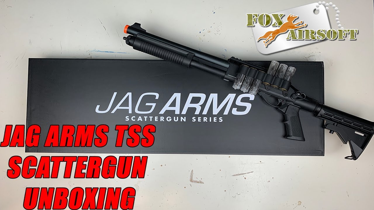 JAG ARMS TSS Gas SHOTGUN UNBOXING || QSAirsoft