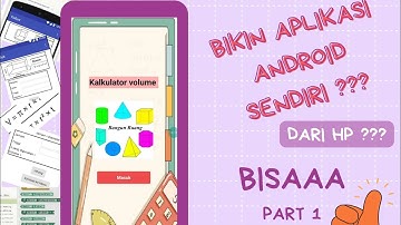 Membuat kalkulator volume bangun ruang menggunakan MIT App Inventor - Part 1
