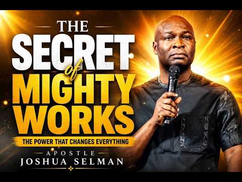 The Secret of Mighty Works | Apostle Joshua Selman #apostlejoshuaselman #christiansermon