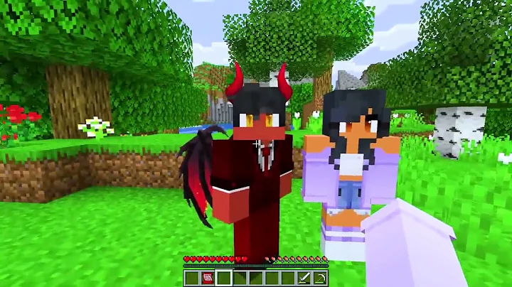 Aphmau! Having a DEMON BODYGUARD in Minecraft