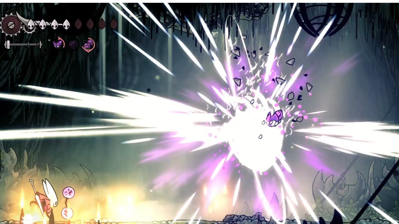 Silksong Savage Beastfly in just 40 seconds, Cheese using Architect Crest