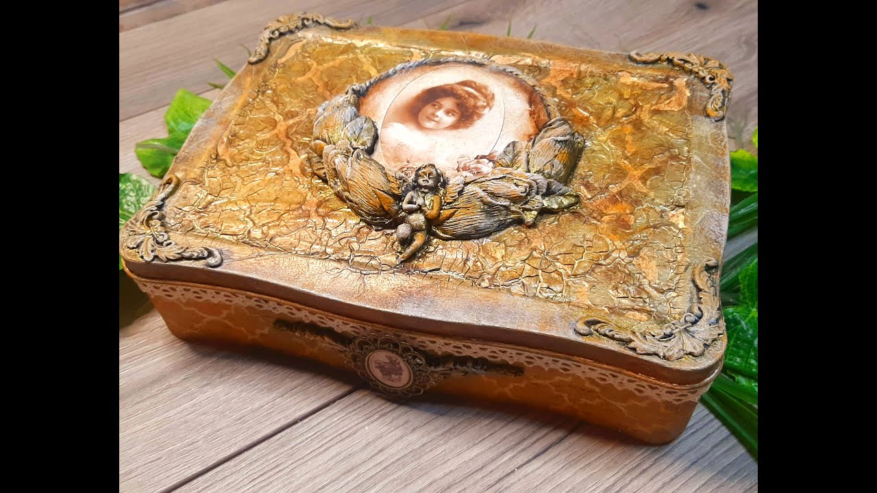 Puszka w stylu Vintage  Tutorial .Inspiracja dla Creativehobby.pl