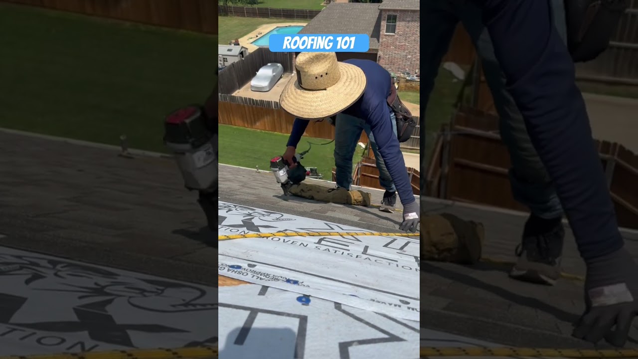 Roofing 101 🏡 🪜 🔨 