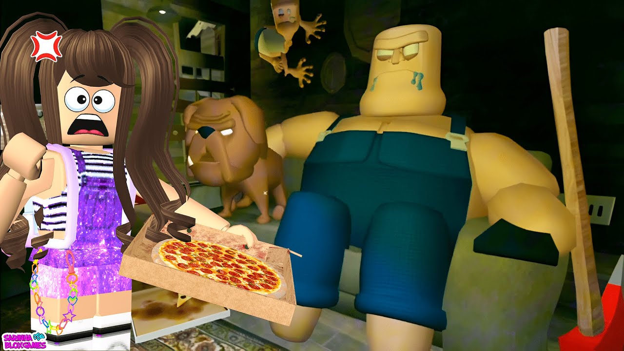 FUI ENTREGAR UMA PIZZA E ACABEI PRESA!! Roblox - Last Order