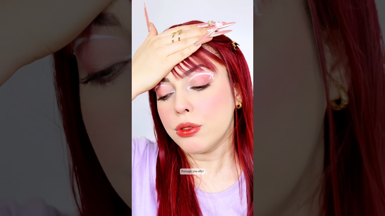 باید باهوش باشی که بفهمی چیشد🥴#makeuptutorial #grwm