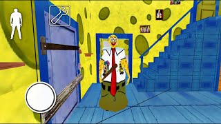 Horror Sponge Granny Full Gameplay – Escaping the SpongeBob Granny House screenshot 4