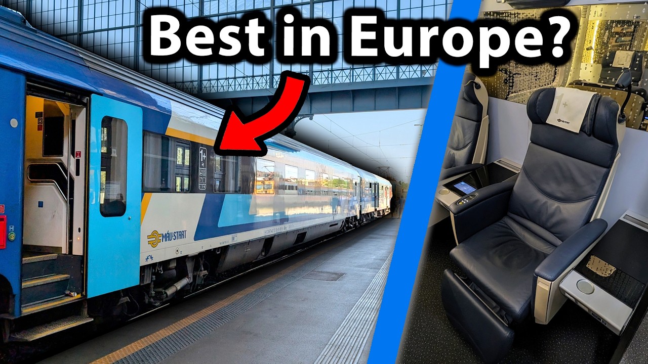 The SECRET First Class Carriages Hungarian Railways Doesn't Tell You About...