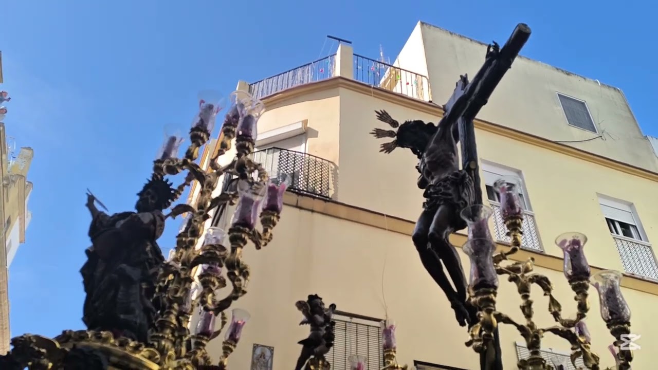 Traslado de regreso de la hermandad de la palma Semana santa Cadiz 2025