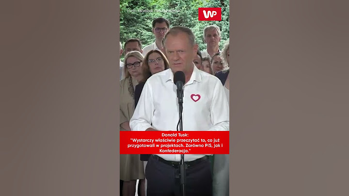 Donald Tusk: Kaczyński, Ziobro czy Konfederacja chcą was kontrolować #shorts