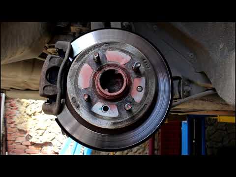 Регулировка ручного тормоза на Chevrolet Epica Шевроле Эпика 2008 года