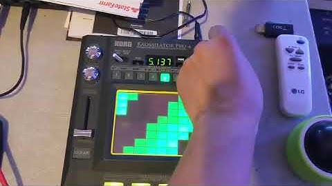 Korg Kaossilator Pro+ settings