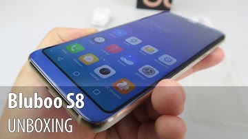 Bluboo S8 Unboxing (Samsung Galaxy S8 Clone, 18:9 Screen Phone)