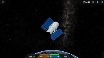 launching Hubble telescope in the earth