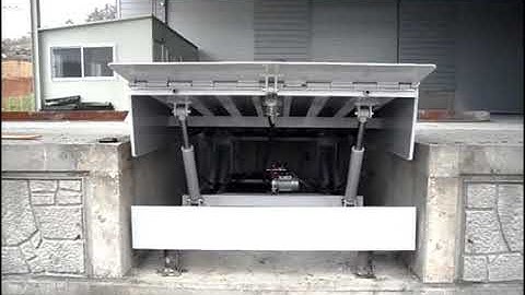 1-Way Mobile Dock (Ramp) Hydraulic Dock Leveler