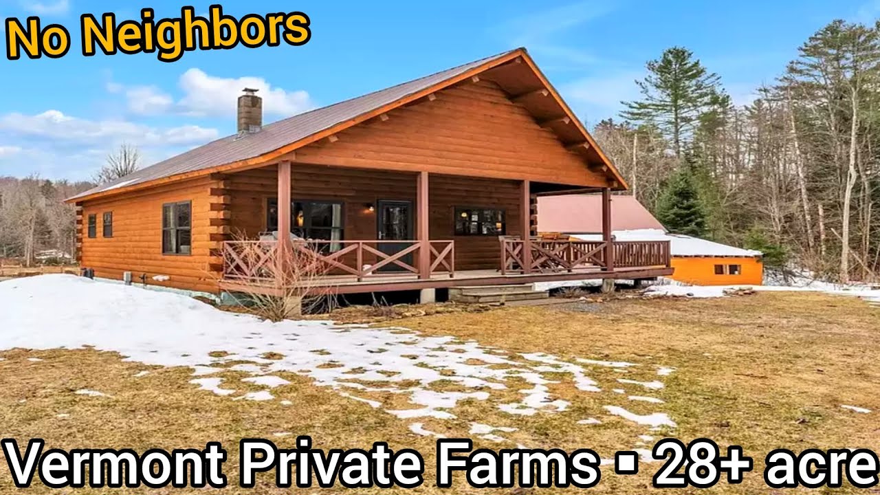 Vermont Real Estate For Sale 490k Vermont acreage Cabins For Sale