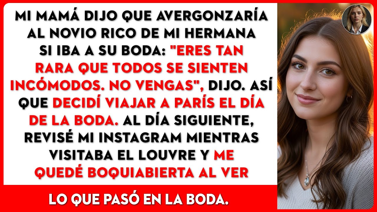 No fui invitada a su boda. Luego, se hizo viral su novio escupiéndole a mi mamá.