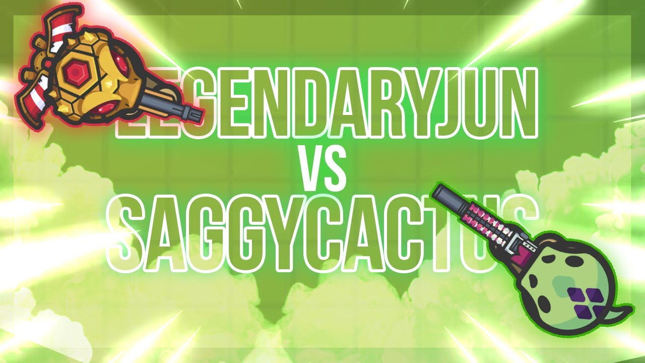 1v1 LegendaryJun VS SaggyCactus | ZombsRoyale.io (Edited By SaggyCactus)