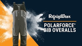 Refrigiwear Men's Polarforce Warm Insulated Bib Overalls With Performance  Flex (black/charcoal, X-large) : Target