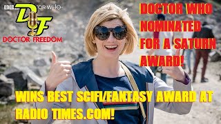 DOCTOR WHO NOMINATED FOR A SATURN AWARD!