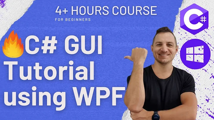 🔥 C# GUI Tutorial using WPF | XAML | - Windows Presentation Foundation
