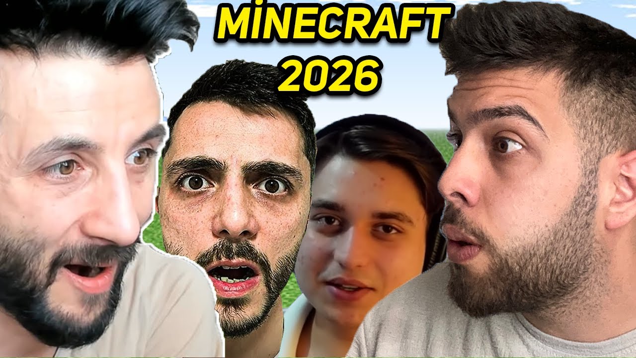 Ekiple Minecraft 2026 Editlerini İZLİYORUM..(SAİTE KAYAK)