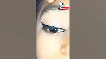 How do you do eyeliner Arabic style?😱😱😱😱 #shorts #youtubeshorts