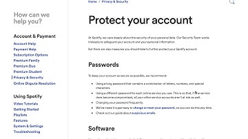 How to PROTECT SPOTIFY ACCOUNT?