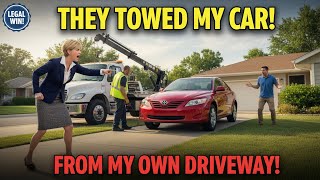 Hoa Karen Towed My Car From My Own Driveway The Police Report Changed Everything